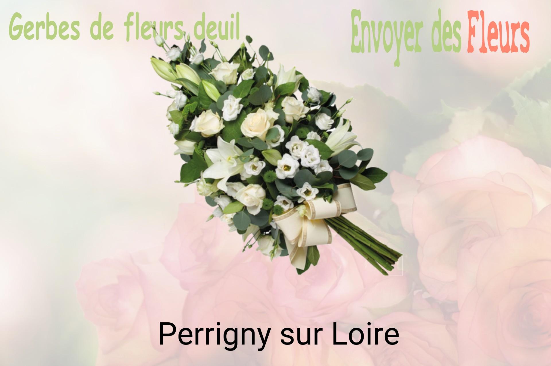 Gerbe de fleurs de deuil livrée à Perrigny-sur-Loire